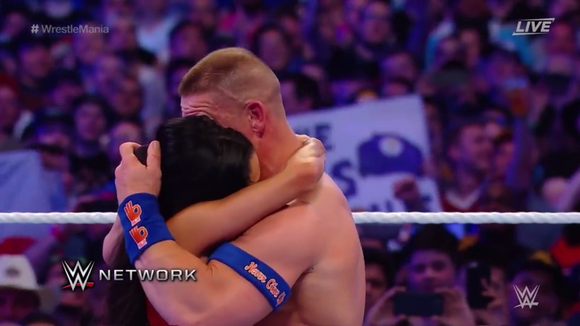John Cena proposed to his girlfriend right in the ring, "capturing the hearts" of millions of viewers photo 1
