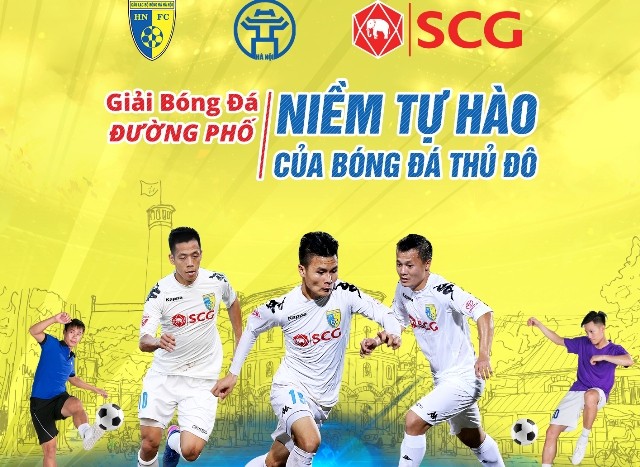Bóng đá đường phố lần đầu tiên tại Hà Nội
