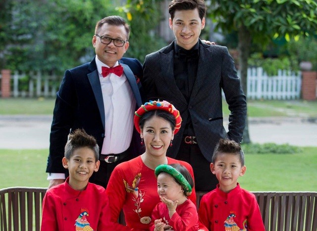 Hoa hậu Hà Kiều Anh chia sẻ chuyện con chung, con riêng