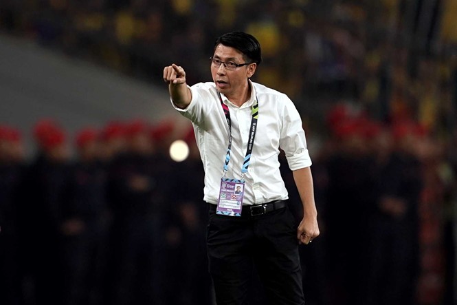 HLV Cheng Hoe cảnh báo các học trò phải hết sức tập trung ở trận lượt về.