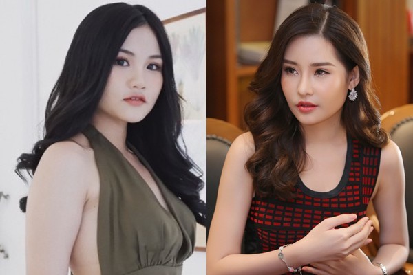Top 9 Miss Teen 2017 Ngọc Hân có nhiều nét giống với Hoa hậu Đại Dương Ngân Anh.
