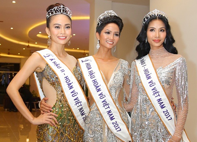 top 3 Hoa hậu Hoàn vũ Việt Nam đăng quang tối 6/1.