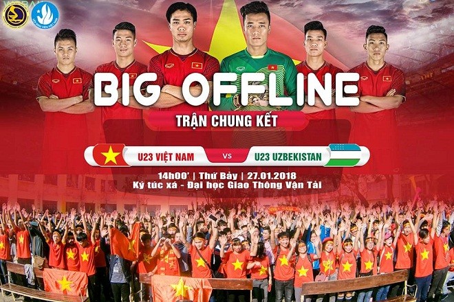 Sinh viên lên kế hoạch “độc“cổ vũ U23 Việt Nam chung kết