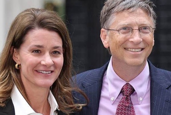 Vợ chồng Bill Gates chỉ để lại một phần rất nhỏ trong khối tài sản khổng lồ cho ba người con. Ảnh: Twitter.