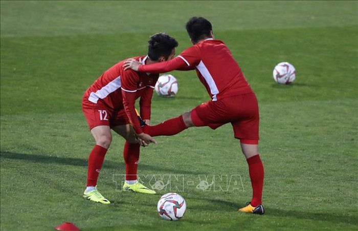 Asian Cup: Đội tuyển Việt Nam chuẩn bị kỹ lưỡng cho cuộc đối đầu với Iraq ngày 8/1