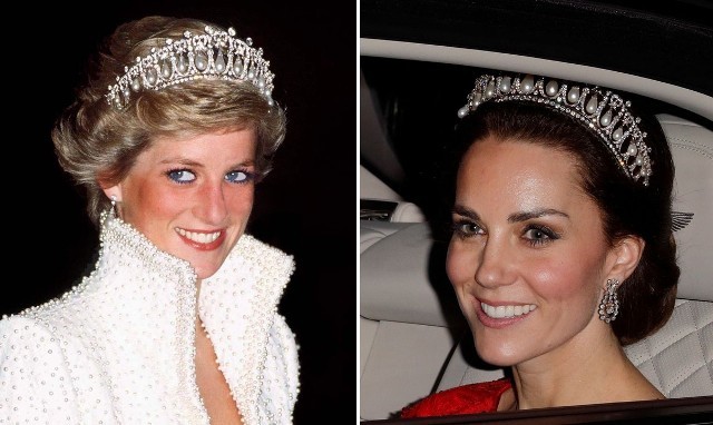 8 món trang sức cực kỳ tinh tế Kate và Meghan được thừa hưởng từ Công nương Diana