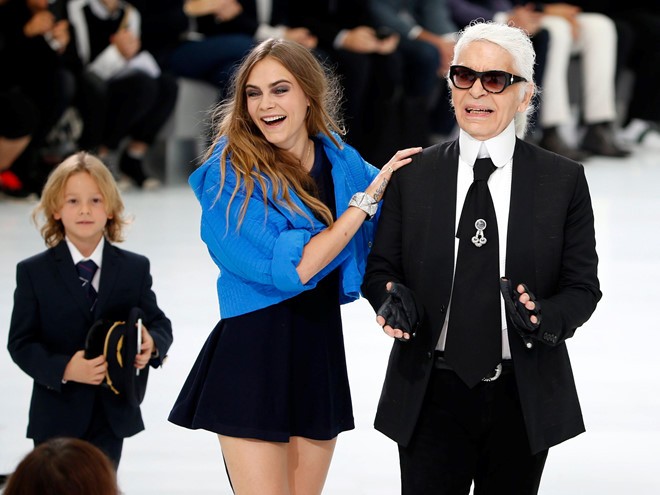 Nhan sắc 10 nàng thơ xinh đẹp nhất của "bố già Chanel" Karl Lagerfeld