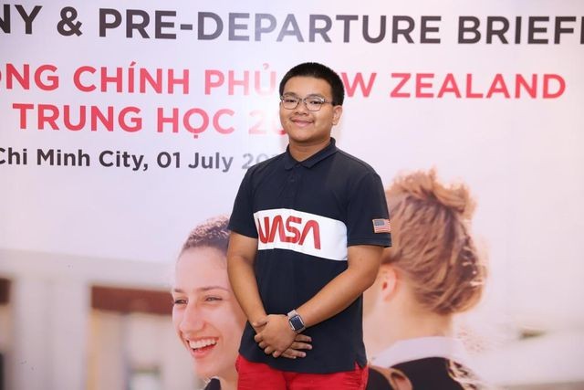 Nam sinh Việt 16 tuổi xuất sắc nhận học bổng Chính phủ New Zealand