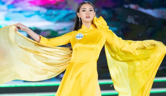 Chung kết Miss World Vietnam 2019: Thí sinh “hút hồn” trong trang phục áo dài 