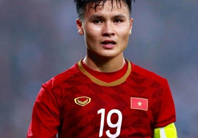 Cầu thủ Quang Hải.