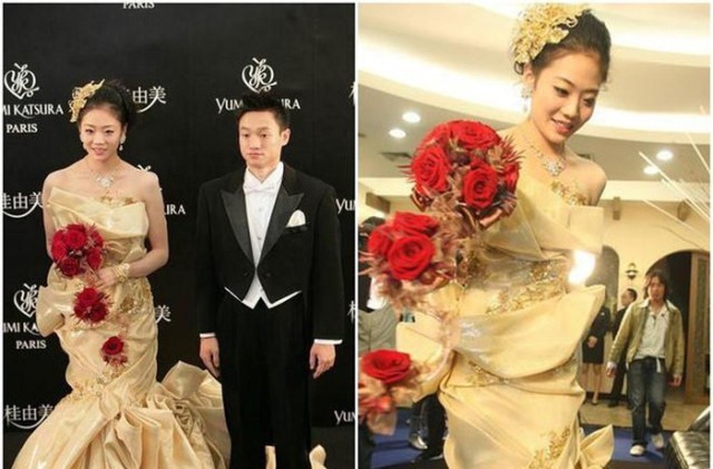 Dương Vân diện váy cưới xa hoa trị giá 450.000 USD.