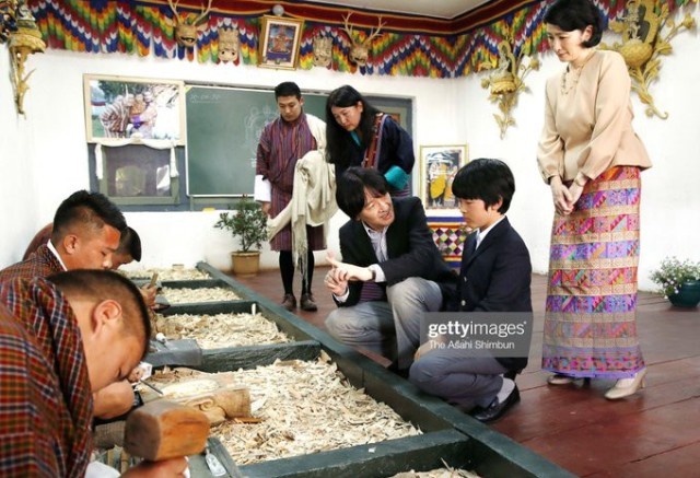 Hoàng tử Nhật Bản đã có nhiều trải nghiệm ở Bhutan.