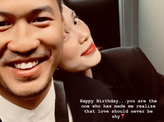 Phillip Nguyễn nói lời ngọt ngào với Linh Rin trong ngày sinh nhật cô.