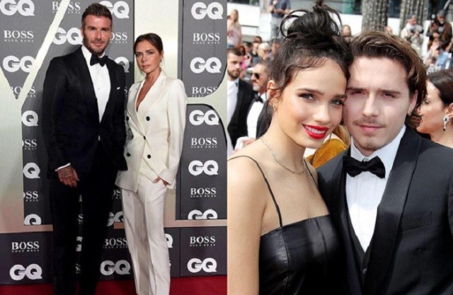 Vợ chồng David Beckham được cho là cảm thấy nhẹ nhõm vì con trai đã chia tay bạn gái người mẫu.

