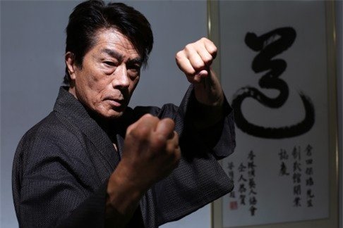Ngôi sao phim võ thuật người Nhật Bản Kurata Yasusaki.