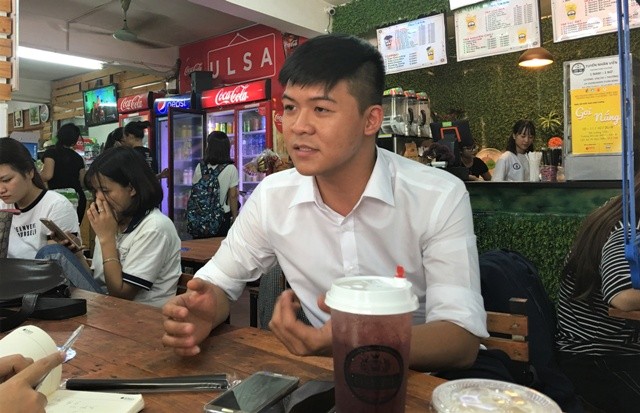 Đào Tuấn Anh là thủ khoa tốt nghiệp xuất sắc của trường Đại học Lao động xã hội.