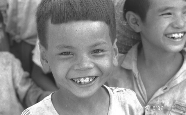 Ảnh năm 1993 tại xã Phú Châu, tỉnh Thái Bình. Ảnh do UNICEF Việt Nam cung cấp.