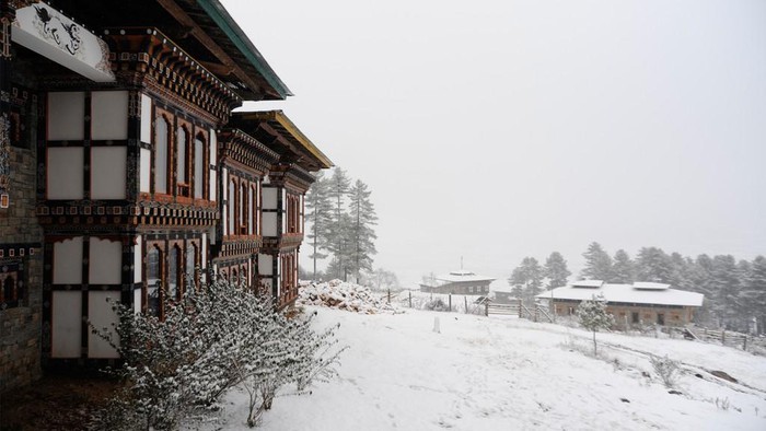 Mùa đông ở Bhutan.