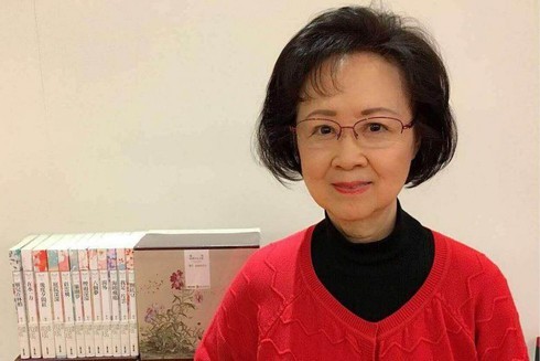 Nữ nhà văn Quỳnh Dao.