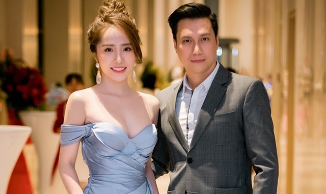 Diễn viên Việt Anh và Quỳnh Nga từng vướng tin đồn hẹn hò.