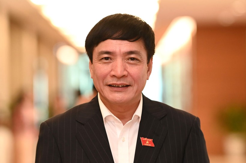 Nhân sự được đề cử cho vị trí Tổng Thư ký Quốc hội là ông Bùi Văn Cường, Bí thư Tỉnh ủy Đắk Lắk. Ảnh: Thuận Thắng.