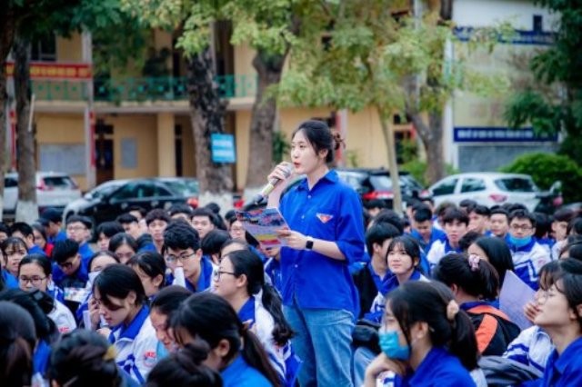 Ngày hội tuyển sinh tại Thanh Hóa.