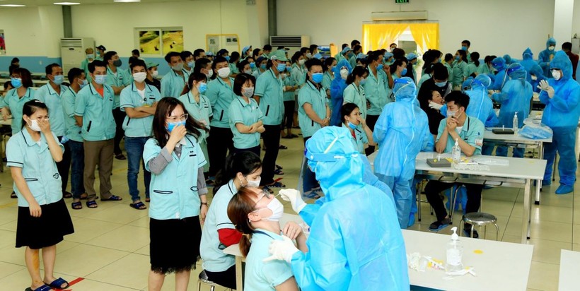 Hà Nam: Trên 6.500 mẫu xét nghiệm SARS-CoV-2 trong 24 giờ qua