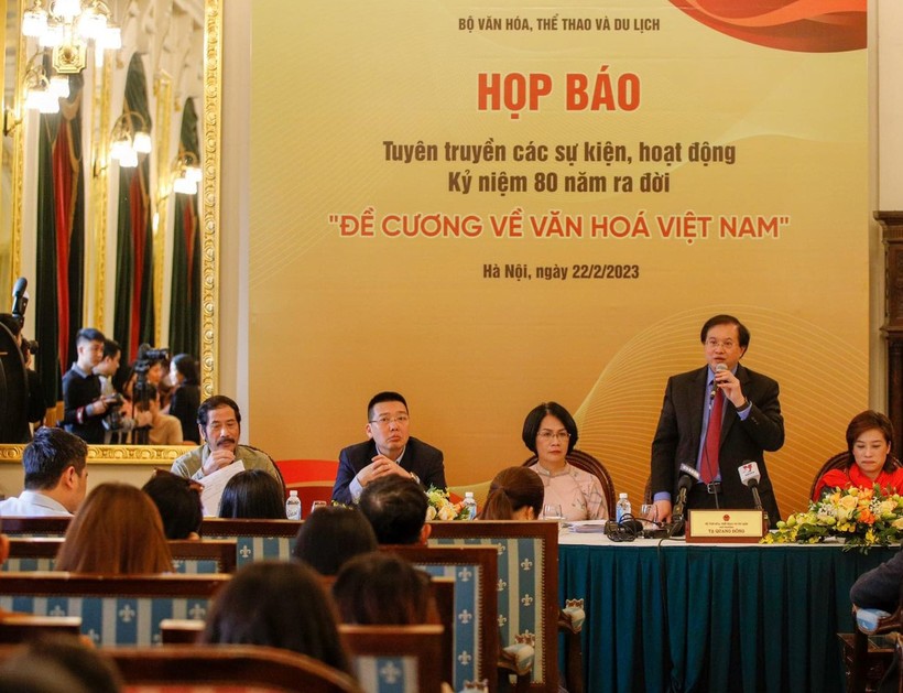Công bố các sự kiện kỷ niệm 80 năm ra đời Đề cương về văn hóa Việt Nam 