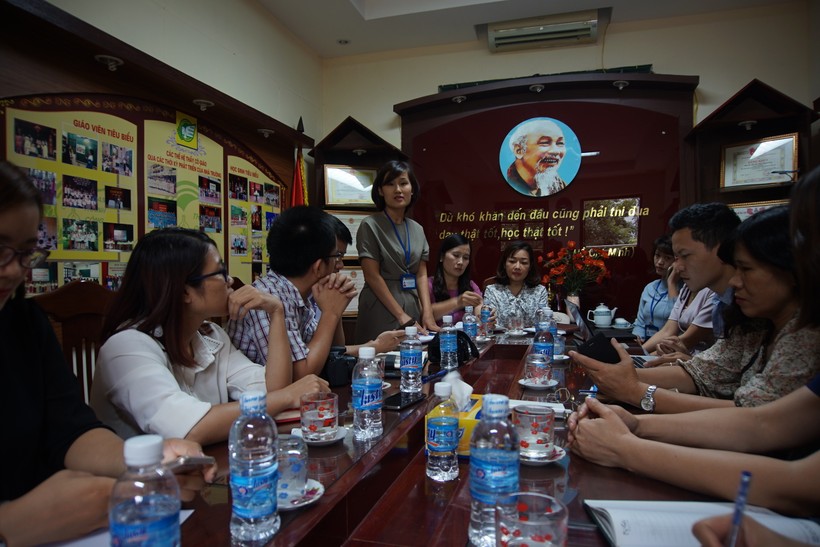 BGH Trường tiểu học Nam Thành Công (Hà Nội) trả lời các cơ quan báo đài