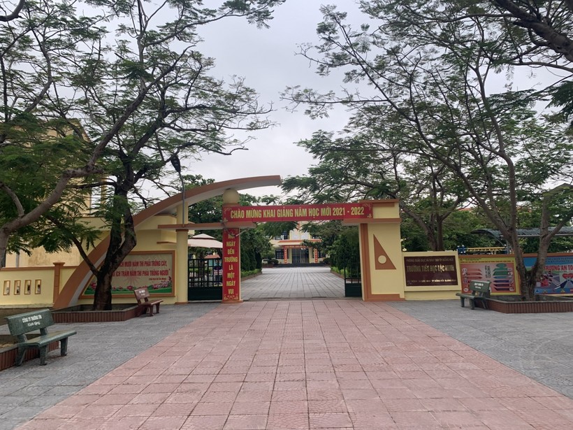 Trường Tiểu học Lộc Ninh (xã Lộc Ninh, TP. Đồng Hới, Quảng Bình), (Ảnh: Trần Anh).