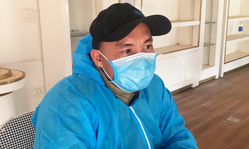 Lưu Văn Sơn nhập cảnh trái phép để trốn cách ly y tế: Ảnh: Đ.T