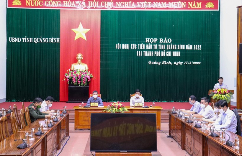 Họp báo tuyên truyền về Hội nghị xúc tiến đầu tư tỉnh Quảng Bình năm 2022 