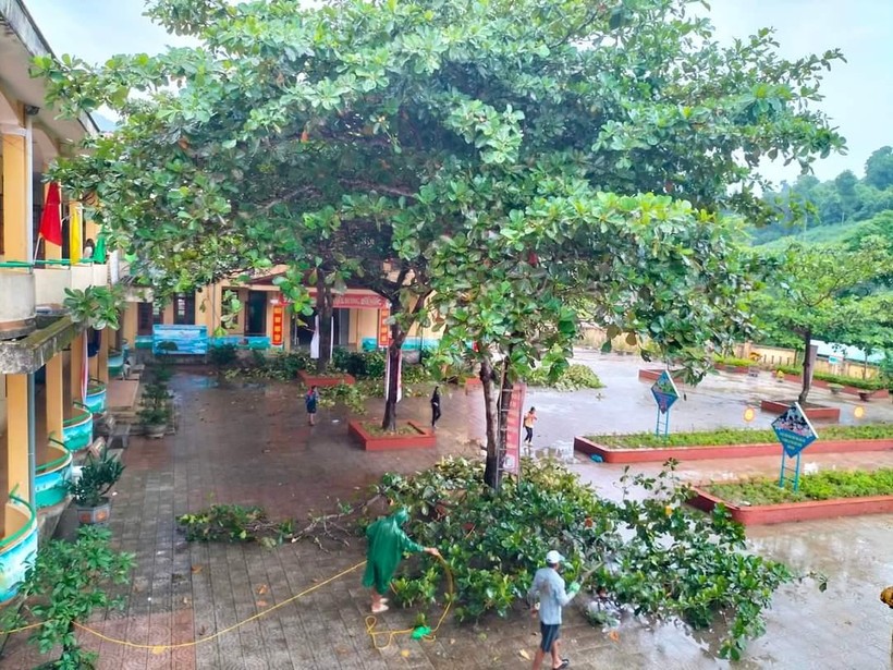 Các trường học ở Quảng Bình đã chủ động ứng phó với bão, mưa lũ trong năm học 2022-2023.