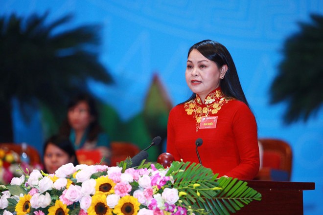 Chủ tịch Hội LHPN Việt Nam Nguyễn Thị Thu Hà (nguồn internet)