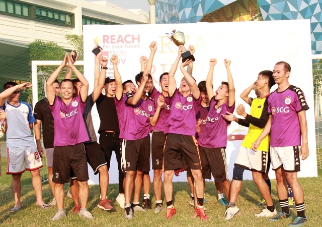 REACH Rumble 2019 là giải bóng đá nhằm mục đích gây quỹ học nghề cho thanh niên có hoàn cảnh khó khăn