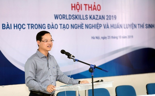 Ông Trương Anh Dũng phát biểu tại hội thảo.