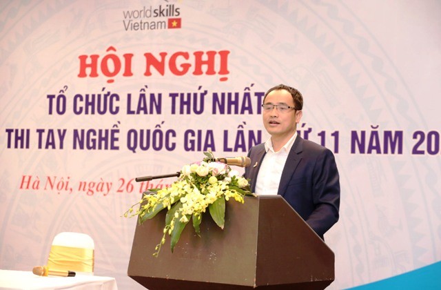 Ông Nguyễn Chí Trường phát biểu tại hội nghị