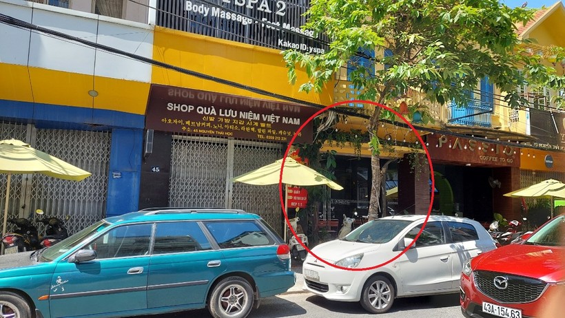 Số nhà 47 (vòng đỏ) đường Nguyễn Thái Học (phường Hải Châu 1, quận Hải Châu).