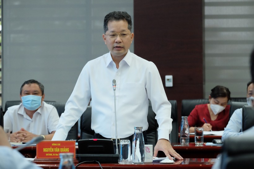Ông Nguyễn Văn Quảng - Bí thư Thành ủy Đà Nẵng làm Trưởng  Ban Chỉ đạo Thành ủy về phòng, chống tham nhũng, tiêu cực TP Đà Nẵng.