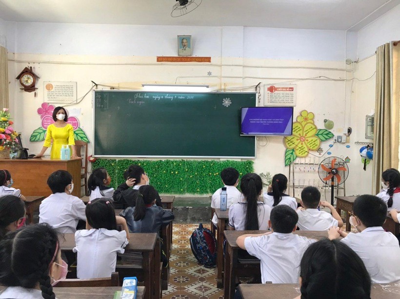 Một lớp học tiểu học trên địa bàn TP. Đà Nẵng. Ảnh minh họa. 