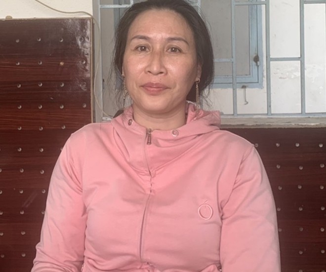 Bị can Lê Thị Bình (ảnh CA TP Cần Thơ cung cấp).