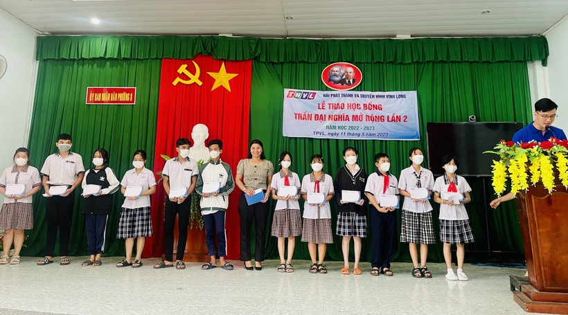 Quỹ học bổng Trần Đại Nghĩa trao mở rộng lần thứ 2 cho học sinh.