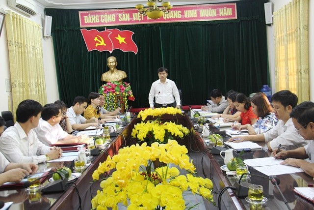 Đoàn Bộ GD&ĐT kiểm tra công tác giáo dục chính trị, đạo đức lối sống cho HSSV tại tỉnh Hà Tĩnh.
