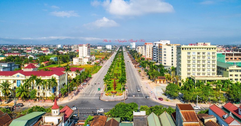 TP Hà Tĩnh được công nhận đô thị loại 2 (ảnh: Nguyễn Thanh Hải)
