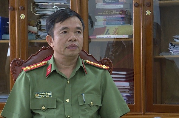 Đại tá Nguyễn Tiến Nam, Phó Giám đốc Công an Hà Tĩnh.