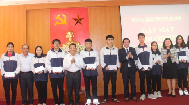 Trường THPT Chuyên Hà Tĩnh nơi có 10 học sinh giỏi quốc gia được tuyển thẳng ĐH, CĐ năm 2021.