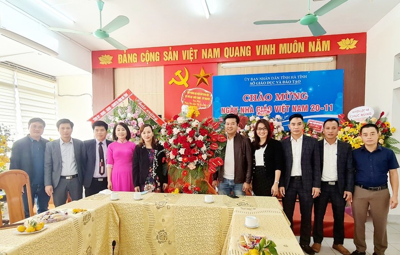 Chúc mừng Sở GD&ĐT Hà Tĩnh nhân dịp kỷ niệm 39 năm Ngày Nhà giáo Việt Nam.