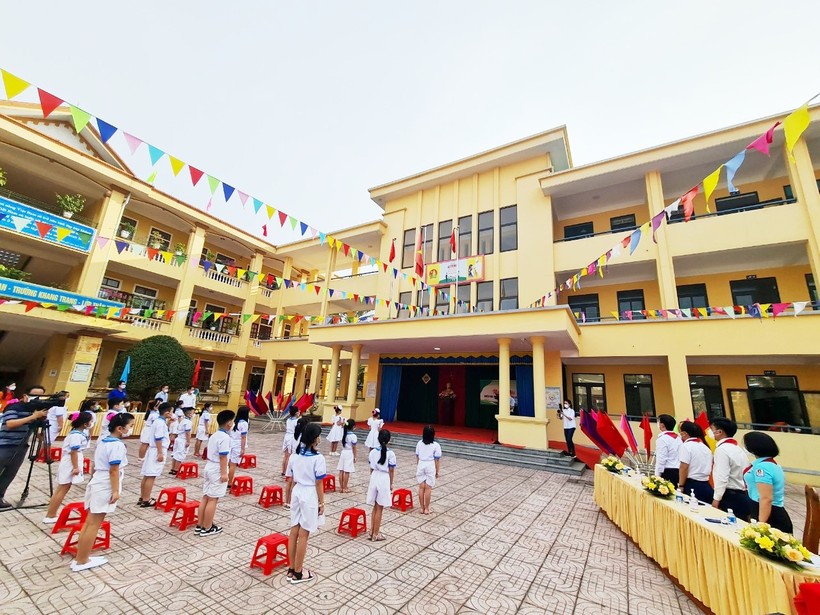 Ngày hội “Thiếu nhi vui khoẻ - tiến bước lên Đoàn” tại Trường Tiểu học Bắc Hà.