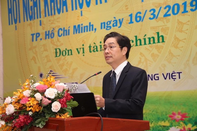 PGS.TS Trần Diệp Tuấn- Hiệu trưởng Trường ĐH Y Dược TPHCM phát biểu khai mạc hội nghị.