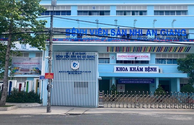 Phòng khám khoa Nhi tại BV Sản - Nhi An Giang.(Ảnh: BVCC).